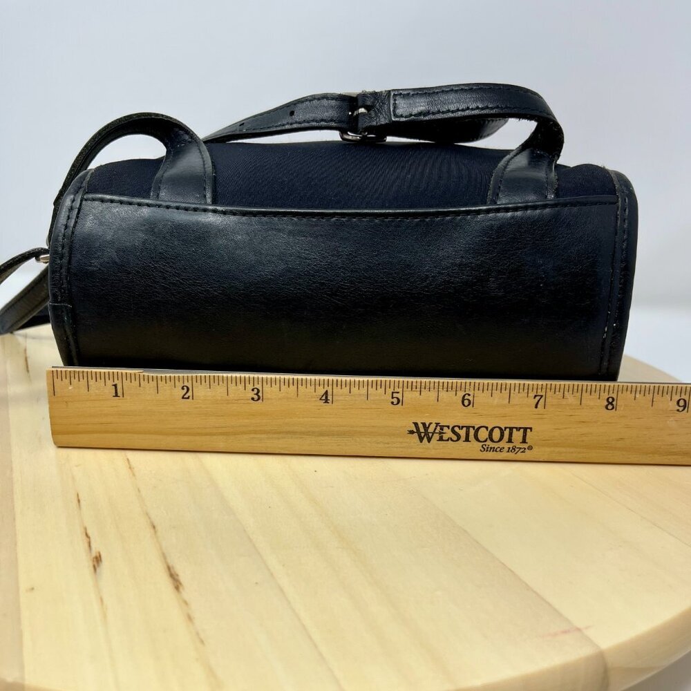 COACH  Vintage 1998 Black Neoprene Leather Small Backpack w/hangtag - Picture 10 of 13